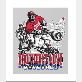 Brotherly Love Big Stick Baseball Slugger Posters and Art